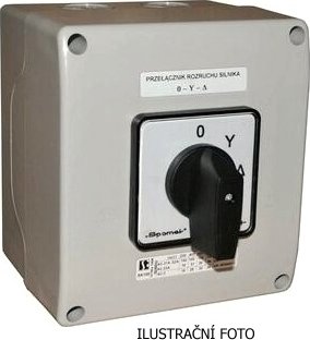 AMPERE SPÍNAČ LK25R/4.831 OB2 0-Y-D