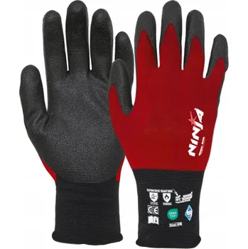Pracovní rukavice PRACOVNÍ RUKAVICE NINJA TACTUS 12 PÁRŮ - VELIKOST 9