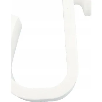 Věšák Bílý háček - součást sprchového organizéru GLDX-SP-01