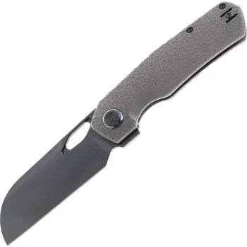 kapesní nůž Kunwu S-TAO II VANAX Satin DLC Černá Honeydew Textura Titan Plně Stonewashed