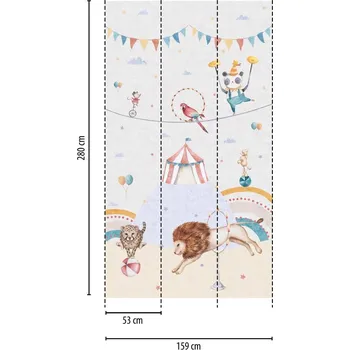 Tapeta A.S.Creation 77072-1 Dětská vliesová tapeta na zeď Lilly&Luis 2028, velikost role 8,8x0,53m