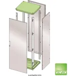 ETA ENUX STROP + DNO (Š1200XH400MM) IP55 /EUTF120040