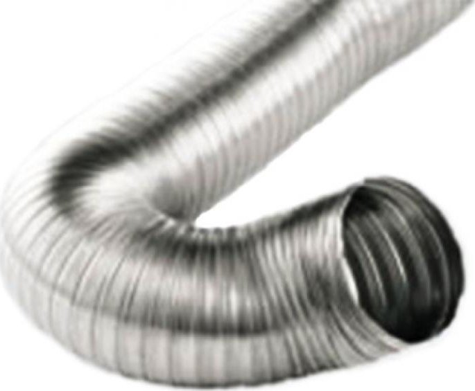 Trubka ventilační hliníková KLIMATOM 150/1 ohebná 150mm 1m 10286