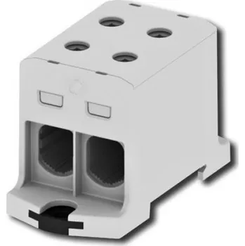 Univerzální řadová svorka MOREK OTL 150-2 2xAl/Cu 25-150mm2 1000V šedá MAA2150A10