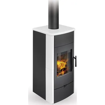 Krbová kamna Krbová kamna s TV Romotop Espera 01 keramika steel