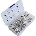 Krimpovací konektory očkové, měď, sada 65 ks - ASTA A-TC516