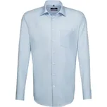 Seidensticker Pánská košile s nežehlivou úpravou a náprsní kapsou Barva: modrá světlá, Velikost: 38 SN003000