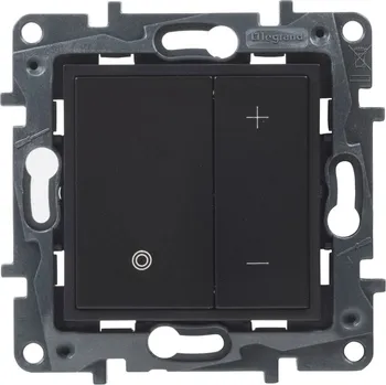 vypínač LEG NILOÉ STEP 863553A STMÍVAČ TLAČ. 400W ČERNÁ