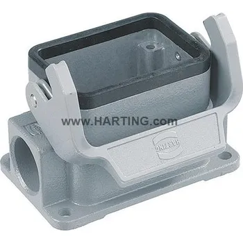 Elektrický konektor AVE KRYT HAN 6B SOKLOVÝ S PŘEZKOU ZÁVIT 1XM20 19300061250