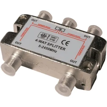 Příjem digitálního pozemního vysílání JK ROZBOČOVAČ RO20 4XF SAT 4xDC