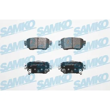 Brzdová destička Sada brzdových destiček, kotoučová brzda SAMKO 5SP1992