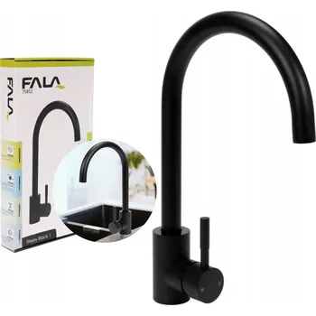 Vodovodní baterie Stojánková umyvadlová baterie Fala černá