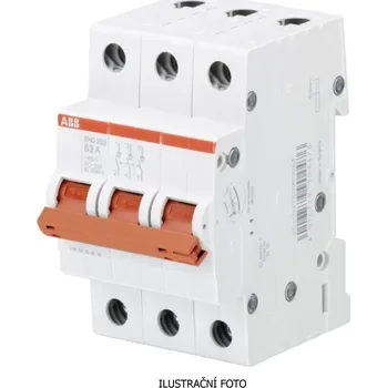 vypínač Odpínač ABB SHD203/25 3P 25A 2CDD273111R0025
