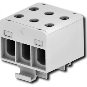 Univerzální řadová svorka MOREK OTL 50-3 3xAl/Cu 1,5-50mm2 1000V šedá MAA1350A10