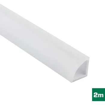 Stavební profil FK PROFIL PC FKU77, IP68 PRO LED, S PLEXI, 2M 4738322