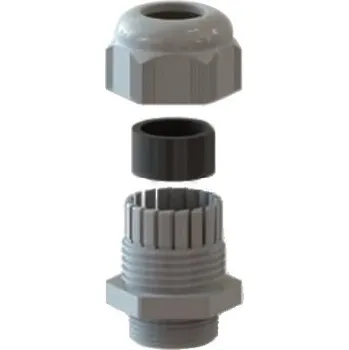 ELQ VÝVODKA BM-05 M25X1,5 ŠEDÁ