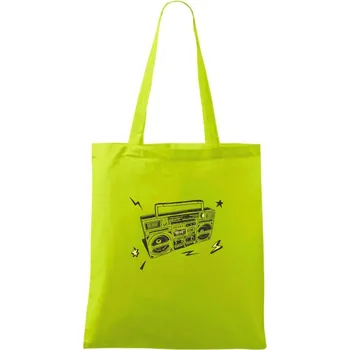 Klasickej magič - Taška bavlněná - 42 x 38 cm ( Limetková )