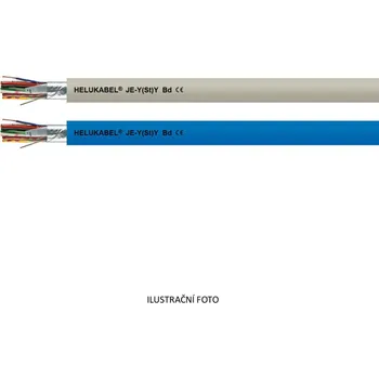 LED páska HELU KABEL JE-Y(ST)Y BD SI 4X2X0,8 ŠEDÁ 48502