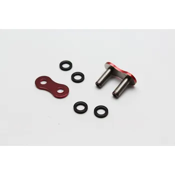 Řetězová sada pro motocykl Nýtovací spojka řetězu EK EK520SRX2MLJMC 520 SRX2 MLJ Metalická červená (100701AMLJAR)