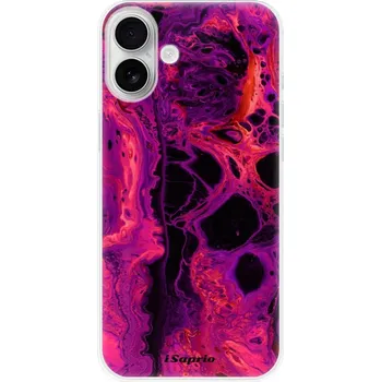 Pouzdro na mobilní telefon Silikonové pouzdro iSaprio - Apple iPhone 16 Plus - Abstract Dark 01 (Odolný silikonový kryt, obal, pouzdro iSaprio - Apple iPhone 16 Plus - Abstract Dark 01 - skvělá ochrana a pružnost, stylový UV potisk, lehkost, tiskne se v České republice)