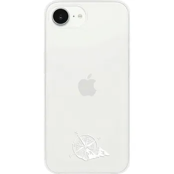 Pouzdro na mobilní telefon Silikonové pouzdro iSaprio - Apple iPhone 16e - čiré - Explore (Odolný silikonový kryt, obal, pouzdro iSaprio - Apple iPhone 16e - čiré - Explore - skvělá ochrana a pružnost, stylový UV potisk, lehkost, tiskne se v České republice)