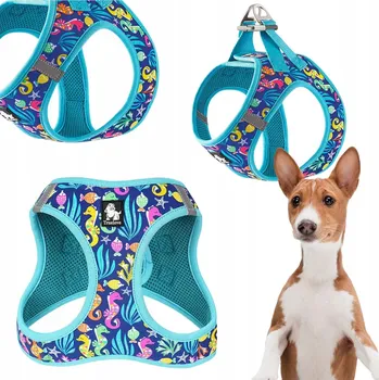 Postroj pro psa LEHKÉ MĚKKÉ Postroje step-in pro malého psa Truelove Mini L - pinč, mops