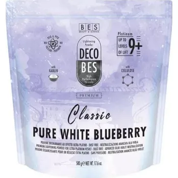Barva na vlasy Bes Decobes Pure White melír Blueberry 9+