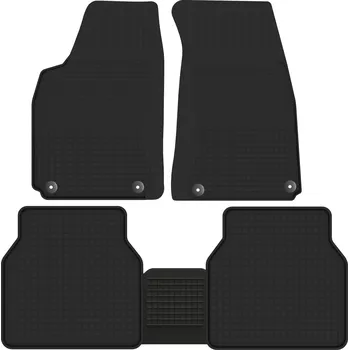 autokoberec Gumové koberce AUDI A6 C5 FL + TUNEL