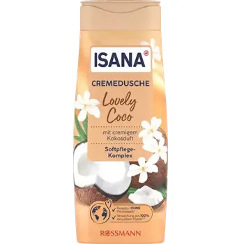 Sprchový gel ISANA Krémový Sprchový gel Lovely Coco 300 ml