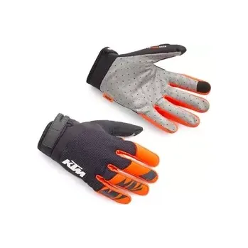 Moto rukavice Offroadové motocyklové / moto rukavice KTM POUNCE GLOVES černá/oranžová