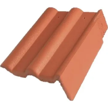 Střešní krytina Taška krajní pravá BRAMAC Classic Protector Plus -cihlově červená