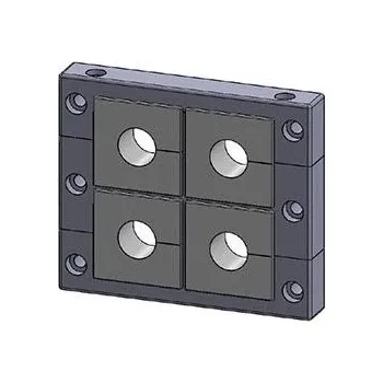 kabelová chránička OSK RÁMEČEK PRŮCHODKOVÝ KEL 16/4-MT ČERNÝ 42143