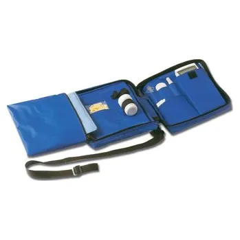 Chladící taška pro diabetiky - prázdná - modrá (Taška pro lékaře)