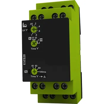 Relé TELE RELÉ ČASOVÉ E3ZS20 12-240V AC/DC HVĚZDA-TROJÚHELNÍK 2 CO 111300