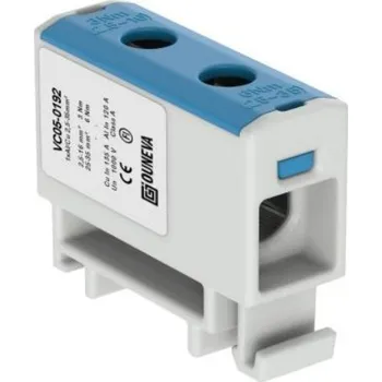 Univerzální řadová svorka MOREK OTL 35 1xAl/Cu 2,5-35mm2 1000V modrá MAA1035B10