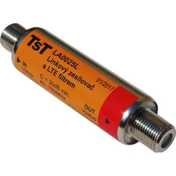 Příjem digitálního pozemního vysílání JK ZESILOVAČ ANTÉNNÍ LINKOVÝ LA0025 30DB/12V LZ16L