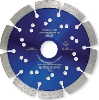 Brusný kotouč BER DIA-ŘK CLT 125X22,2 SUCHÝ