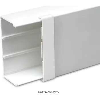 elektroinstalační lišta IES DU SPOJKA VÍKA MK 100 BÍLÁ