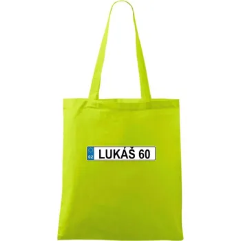 SPZ Lukáš 60 - Taška bavlněná - 42 x 38 cm ( Limetková )