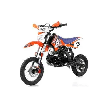 malá motorka Pitbike Leramotors By Apollo Jaguar 125cc 14“/12“ E-Start Oranžová, Barva oranžová Leramotors