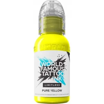 Tetovací barva PURE YELLOW WORLD FAMOUS INK LIMITLESS 30 ml barva