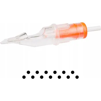 Tetovací jehla CARTRIDGE PRO, jehla na tetování 13RM 0,35 mm