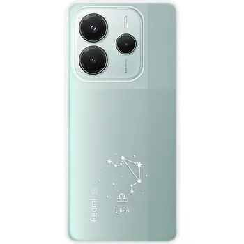 Pouzdro na mobilní telefon Silikonové pouzdro iSaprio - Xiaomi Redmi Note 14 5G - čiré - Váhy (Odolný silikonový kryt, obal, pouzdro iSaprio - Xiaomi Redmi Note 14 5G - čiré - Váhy - skvělá ochrana a pružnost, stylový UV potisk, lehkost, tiskne se v České republice)