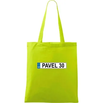 SPZ Pavel 30 - Taška bavlněná - 42 x 38 cm ( Limetková )
