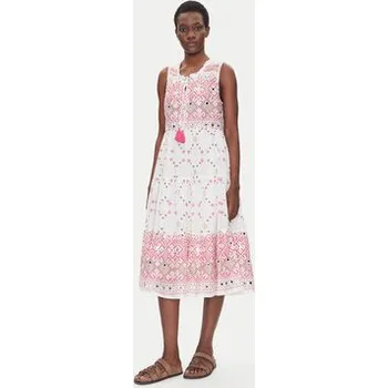 Dámské šaty Iconique Letní šaty IC25-036 Bílá Regular Fit L