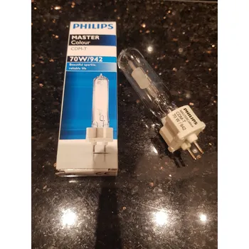Žárovka Metalhalogenidová výbojka Philips MASTERColour CDM-T 70W/942 G12 1CT 4200K