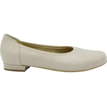 Dámské baleríny Béžové baleríny Emílie - široká špička (Extra široké) - 41