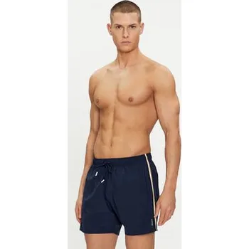 Pánské plavky Boss Plavecké šortky Iconic 50491594 Tmavomodrá Regular Fit M