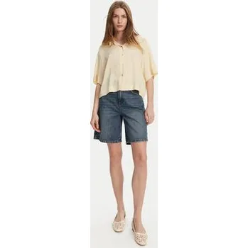 Dámské kraťasy Marella Džínové šortky Short 2513141024 Modrá Relaxed Fit 40