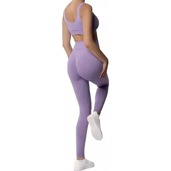 Dámské legíny SPAIO Dámské legíny FITNESS ADAPT levandulové S